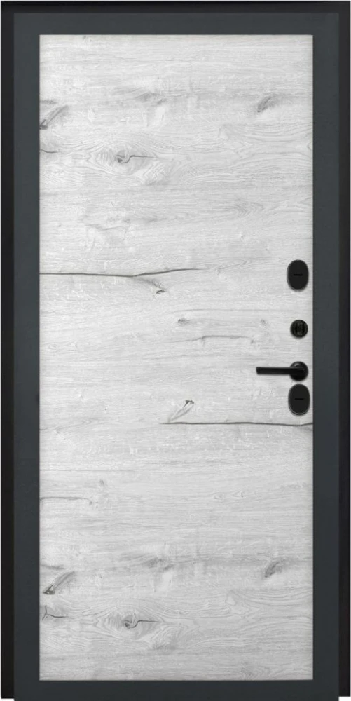 Входная дверь ДвериПРО Модель Л-46 Без фрезеровки Дуб арктик горизонт DPRO222672 внутренняя сторона