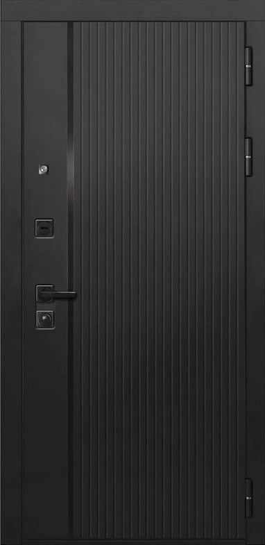 Входная дверь ДвериПРО L-45 ФЛЗ-603 Бетон снежный DPRO201341 внешняя сторона